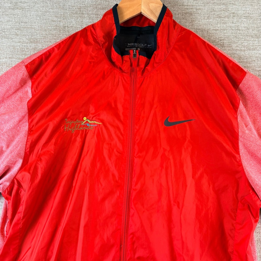 Nike Golf Hyperadapt Shield Windproof Full-Zip Golf Jacket Tagaytay Highlands